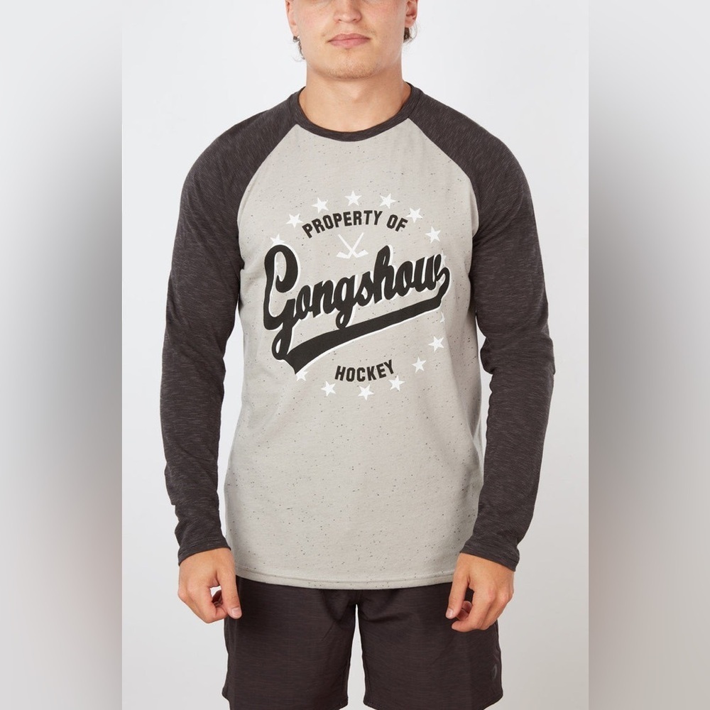 Gongshow long sleeve top property of Gongshow hockey sz XL